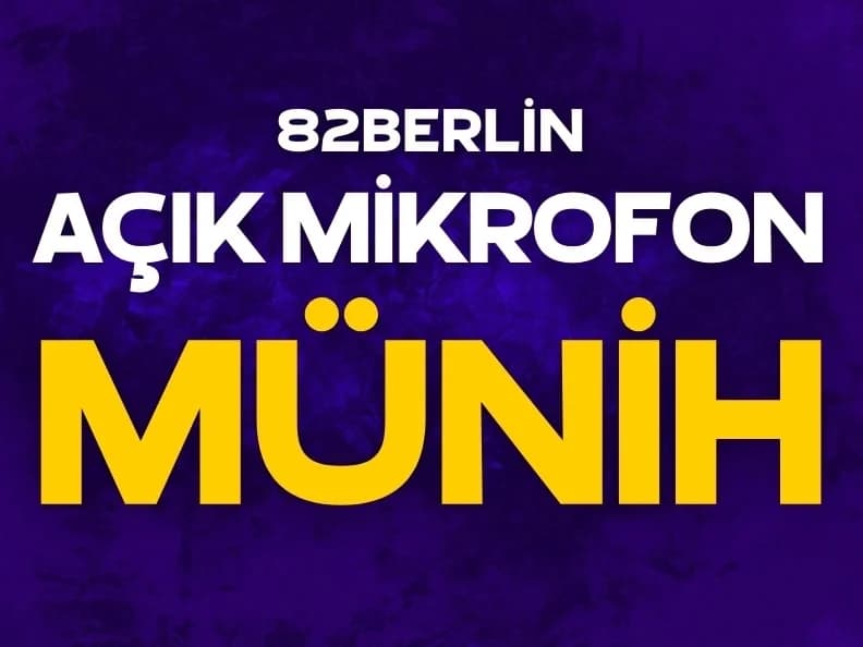 82Berlin: Turkish Open Mic