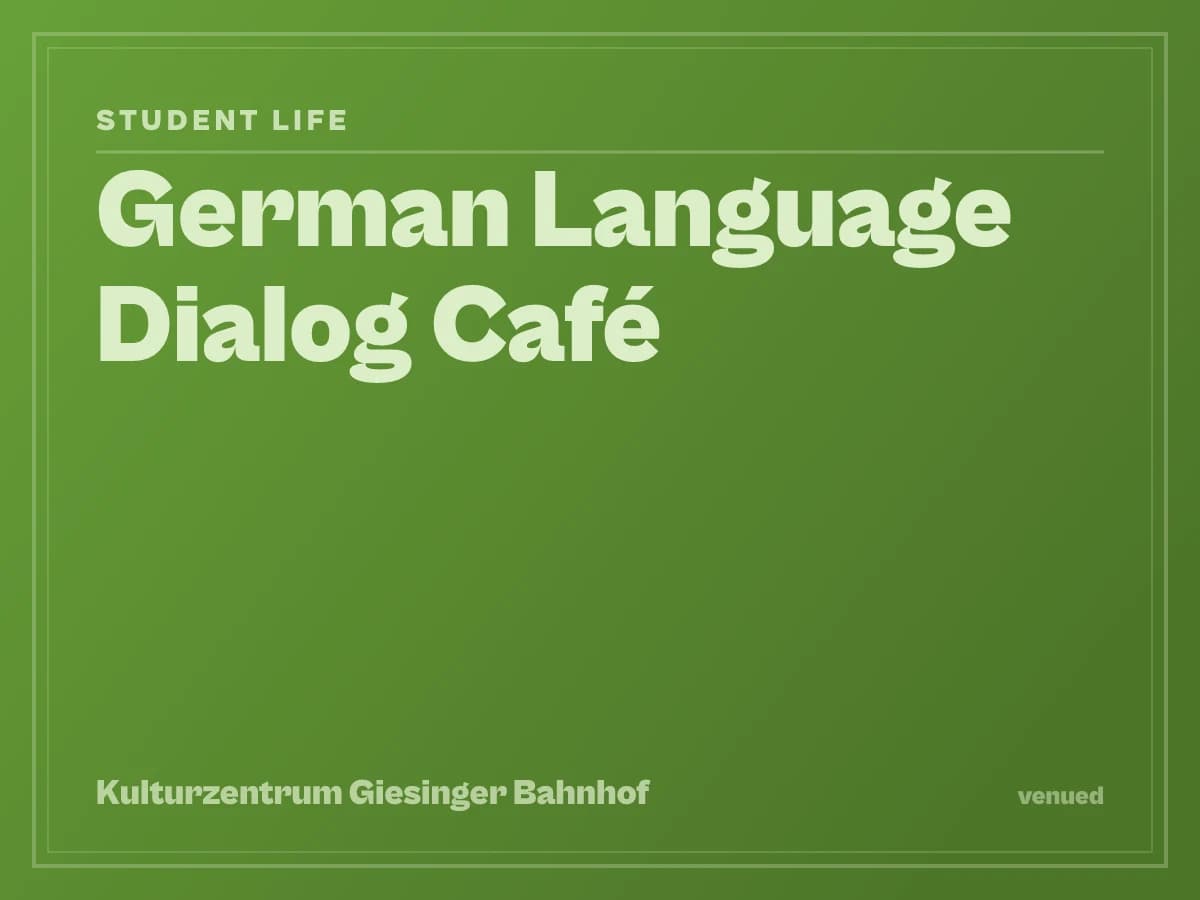 German Language Dialog Café