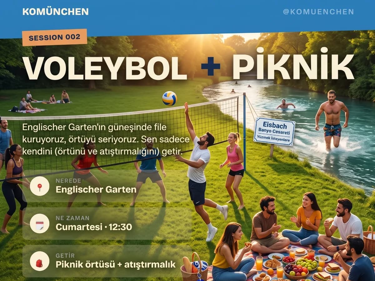 Komünchen Voleyball + Picnic Session
